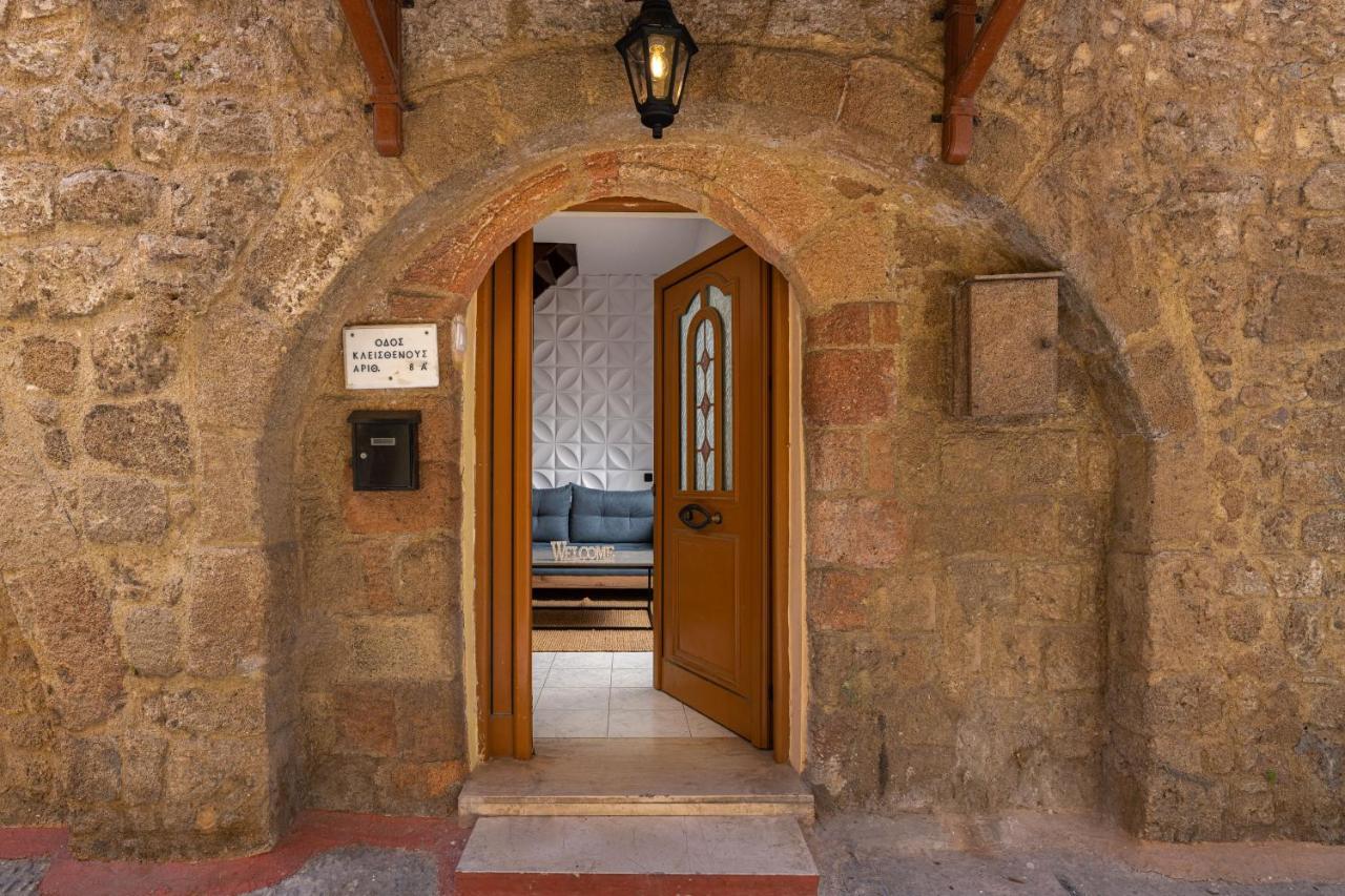 A Unique 3-4 Bedrooms House In Old Town Rhodes City Zewnętrze zdjęcie